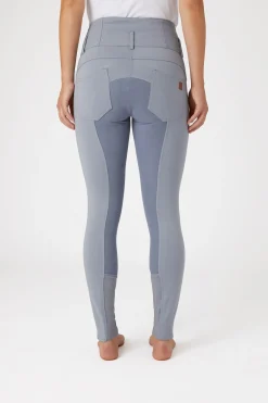 Hot Tara ridebukser med høyt liv, helforsterket med lær, dame Helforsterkede Ridebukser