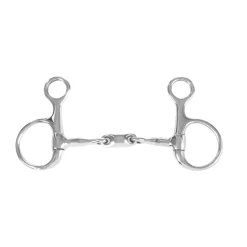 Hot tredelt hengende trinse B-ringbitten|Baucherbitt