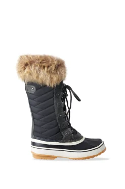 Outlet vintersko med pelsfôr til dame Ridestøvler
