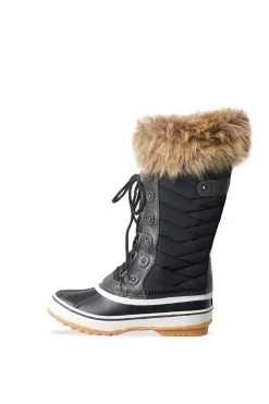 Outlet vintersko med pelsfôr til dame Ridestøvler
