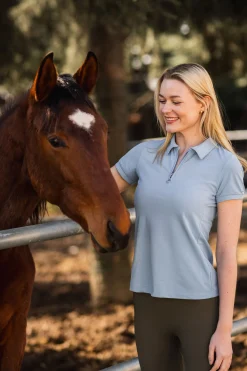 Willow funksjonell poloskjorte til dame Skjorter Og Topper