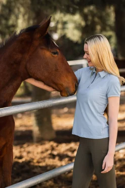 Willow funksjonell poloskjorte til dame Skjorter Og Topper