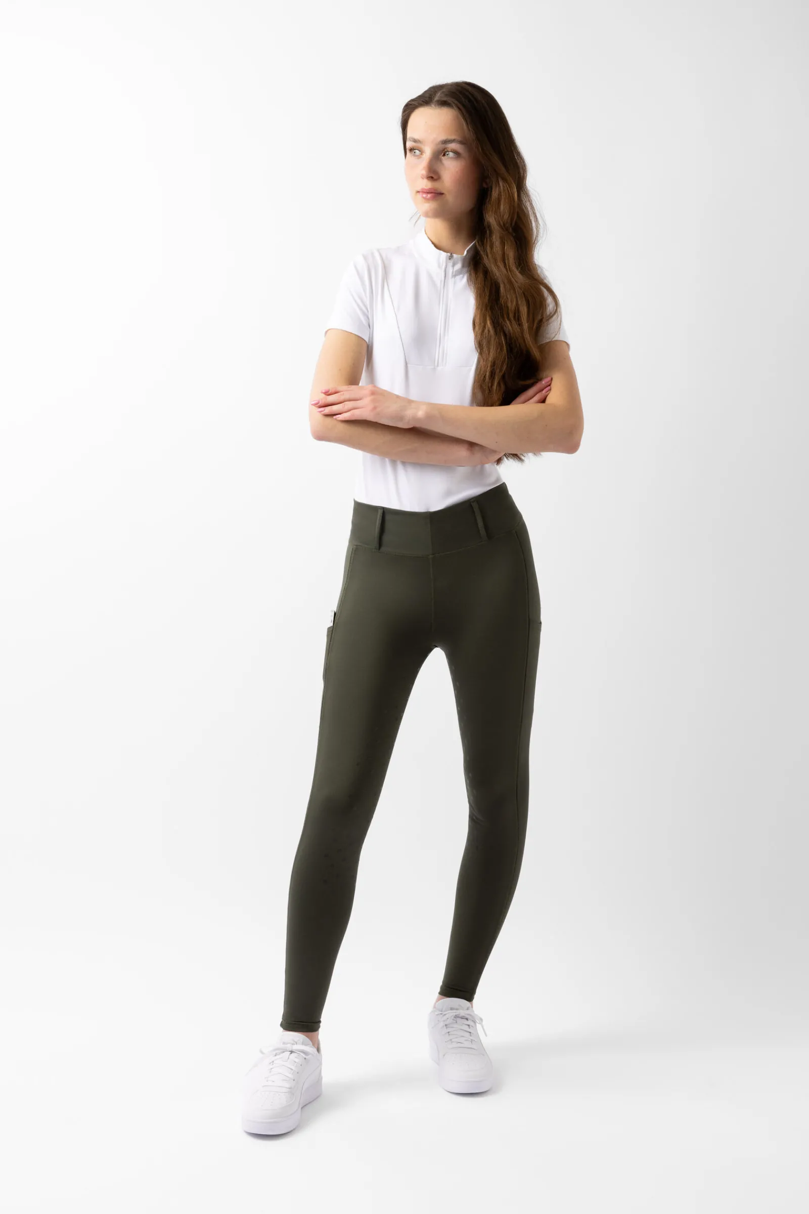 Best Young Rider AYA ridetights med høyt liv, dame Ridetights|Young Rider Tights
