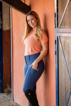 Sale Zola elastisk poloskjorte til dame Skjorter Og Topper