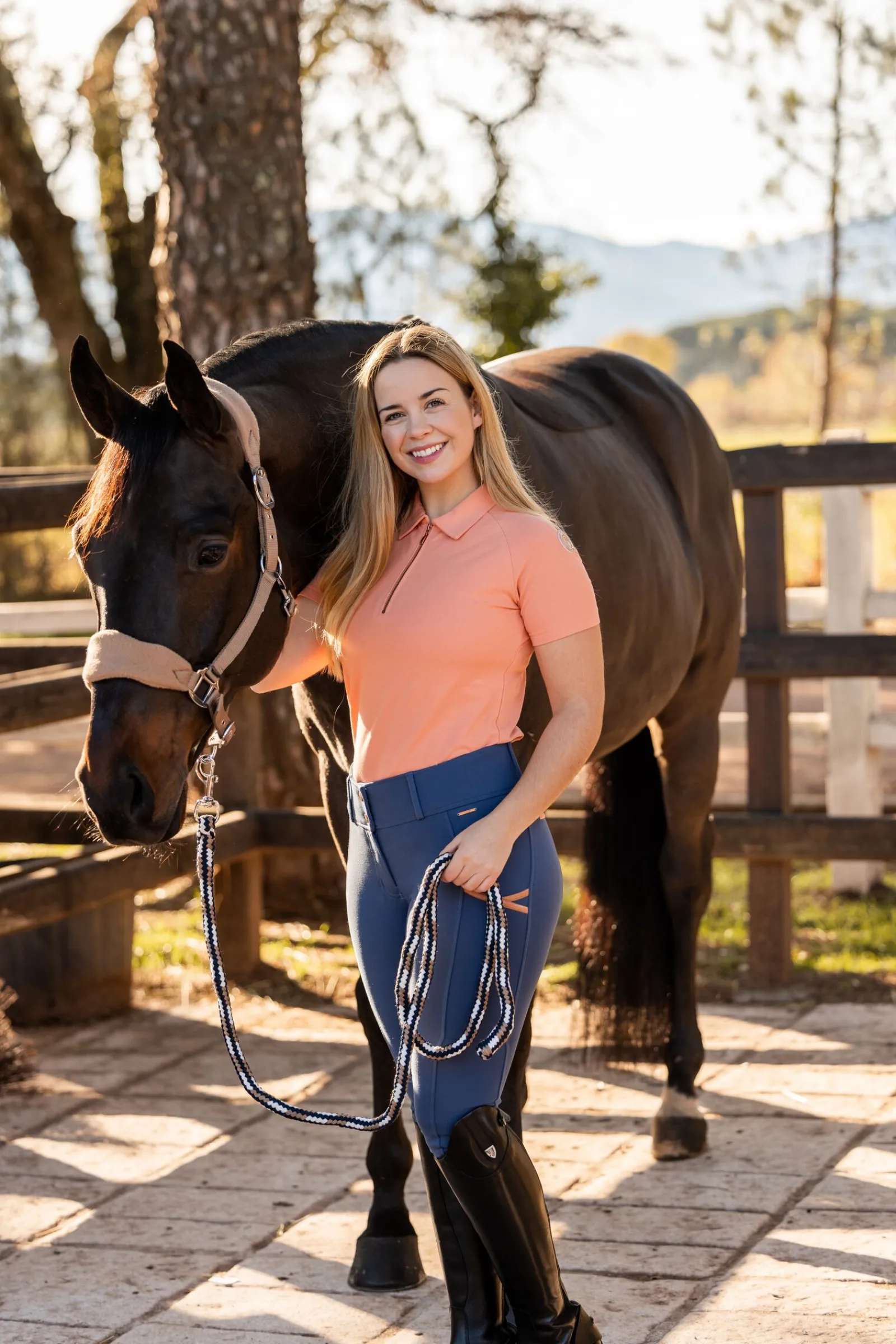 Sale Zola elastisk poloskjorte til dame Skjorter Og Topper