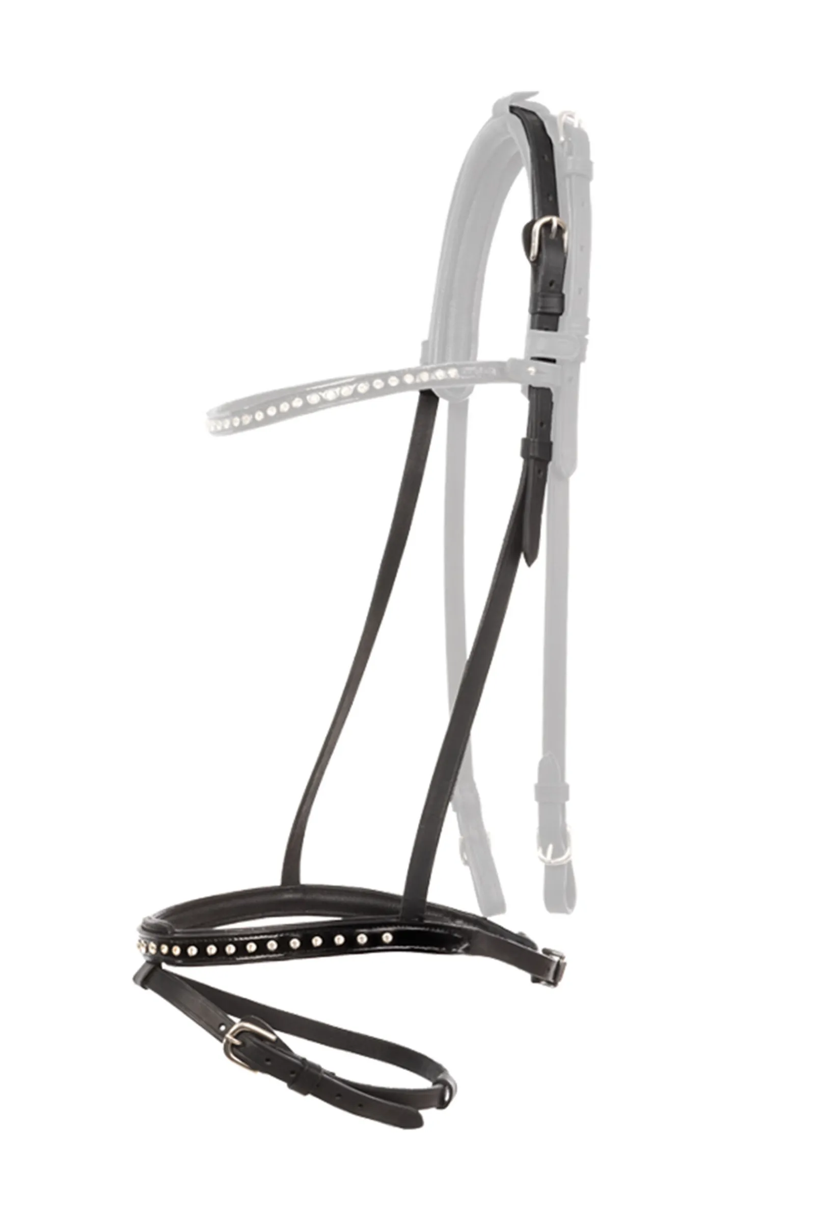 Sale Glansandi English Noseband for Kjartan Icelandic Bridle Hodelag & Nesereimer