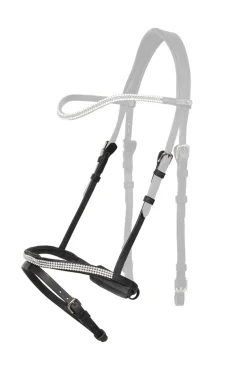 Hot Hvítur English Noseband for Aradis Icelandic Bridle Hodelag & Nesereimer