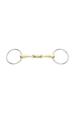 Clearance KavalBit Double Jointed Loose Ring Snaffle Trinsebitt