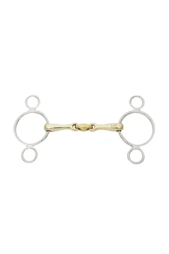 Sale Kavalbit Double-Jointed 3-Ring Bit 2- Og 3-ringsbitt