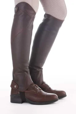 Outlet Remus knechaps i oljet lær Chaps