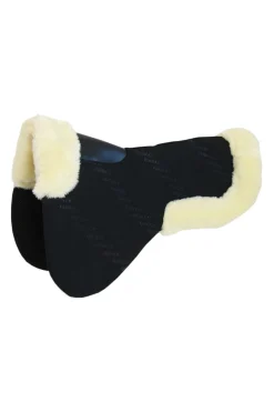 Clearance Horsewear Impact Equalizer halvpad med saueskinn Salpad