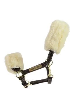 Horsewear lærgrime med saueskinn Lærgrimer