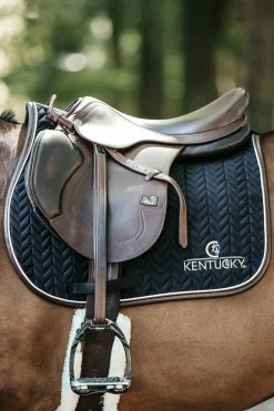 Sale Horsewear sprangsjabrak med lærkant, fiskebein Ponni Sjabrak|Allround- Og Sprangsjabraker