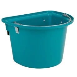 Sale stevnekrybbe 12 liter, plast med kroker Fôrbøtter Til Hest