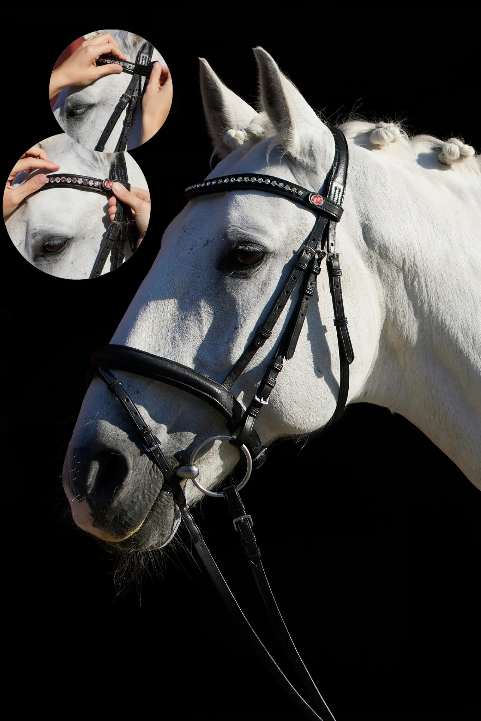 Clearance Ultrasoft® FlexiStyle hodelag Ponni Hodelag Og Grimer|Hodelag & Nesereimer