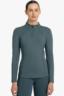 Clearance Base Layer med glidelås Skjorter Og Topper