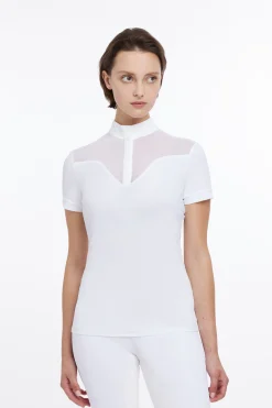 Outlet Emily kortermet stevneskjorte for kvinner Stevne|Skjorter Og Topper