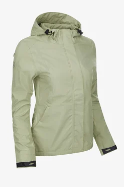 Discount Isla Kvinner Kort Vanntett Jakke Regntøy|Jakker Og Frakker