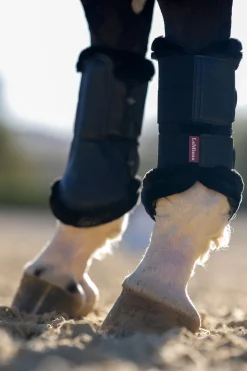 Discount Mesh Belegg med fleecekant Belegg Til Hest