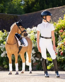 Outlet Young Rider Eva kortermet skjorte for stevner Young Rider Tops & Shirts