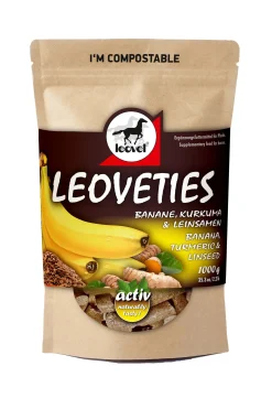 Hot ies Banana, trumeric and linseed, 1 Kg Hestegodteri