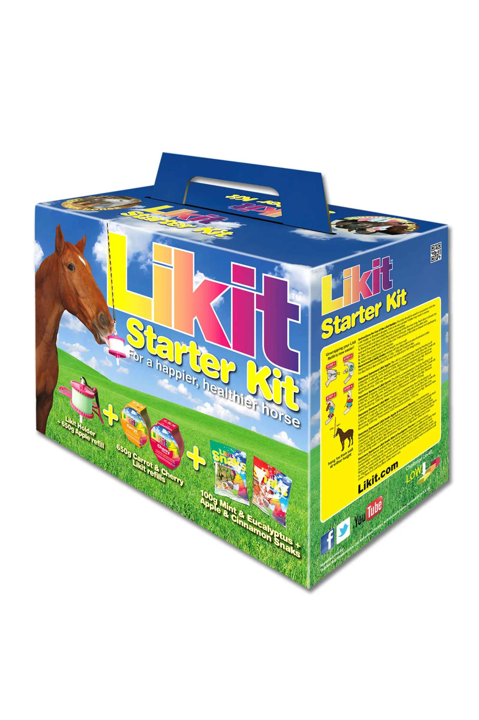 New startsett, 6 stk. Hestegodteri