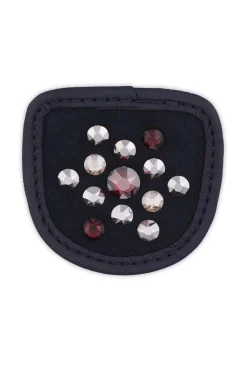 Clearance Magic Tack Burgundy Bell dekorasjon til ridehansker Helårshansker