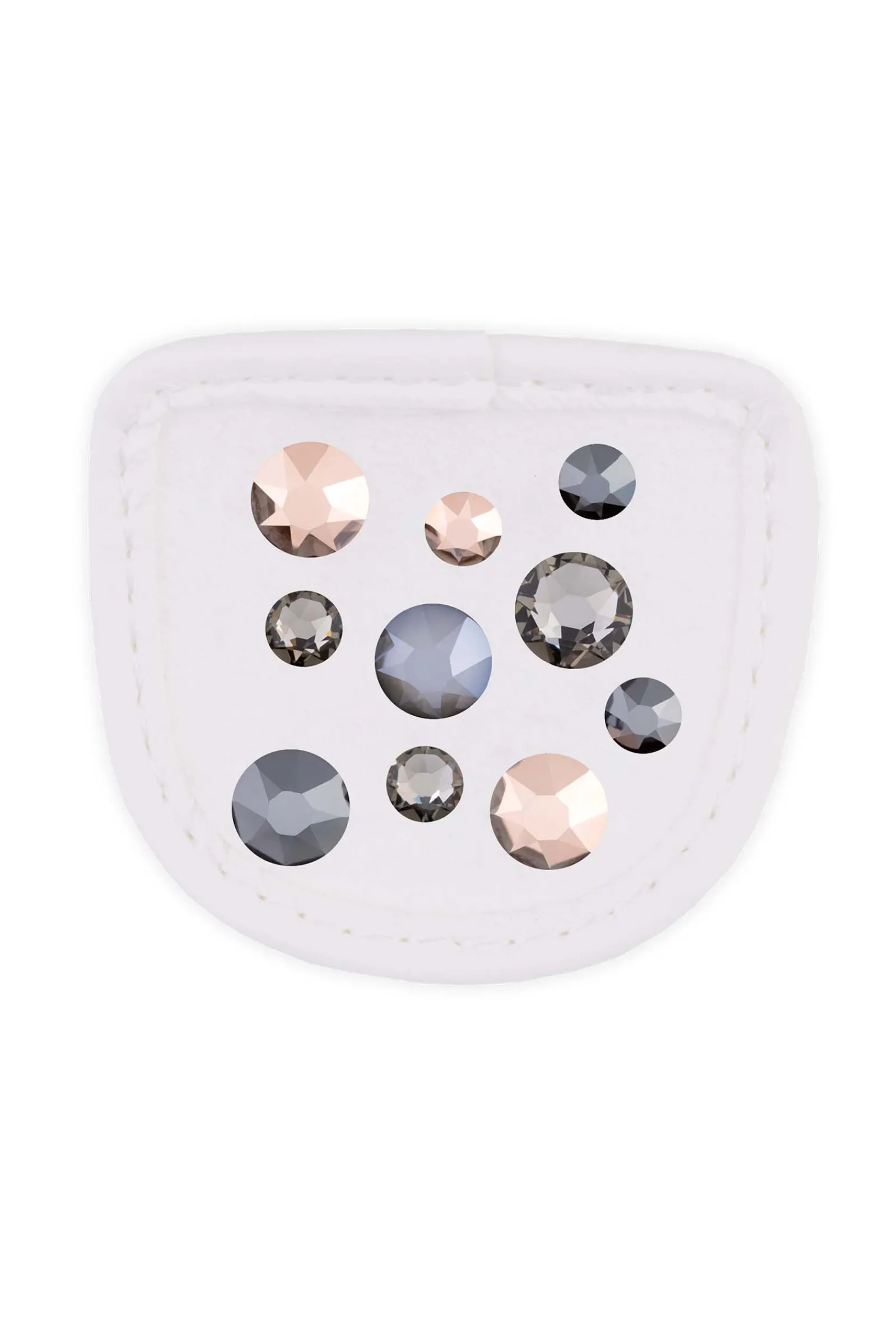 Magic Tack Chrome Rose by Chrissi dekorasjon til ridehansker Helårshansker