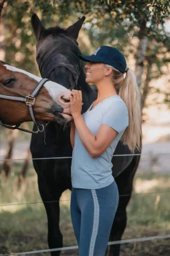 Sale Mountain Horse Active Stripe T-skjorte for kvinner Skjorter Og Topper