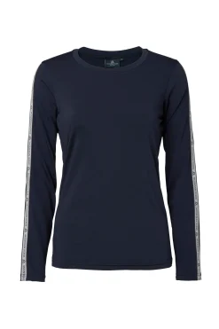 Outlet Mountain Horse Active Stripe langermet teknisk skjorte for damer Skjorter Og Topper