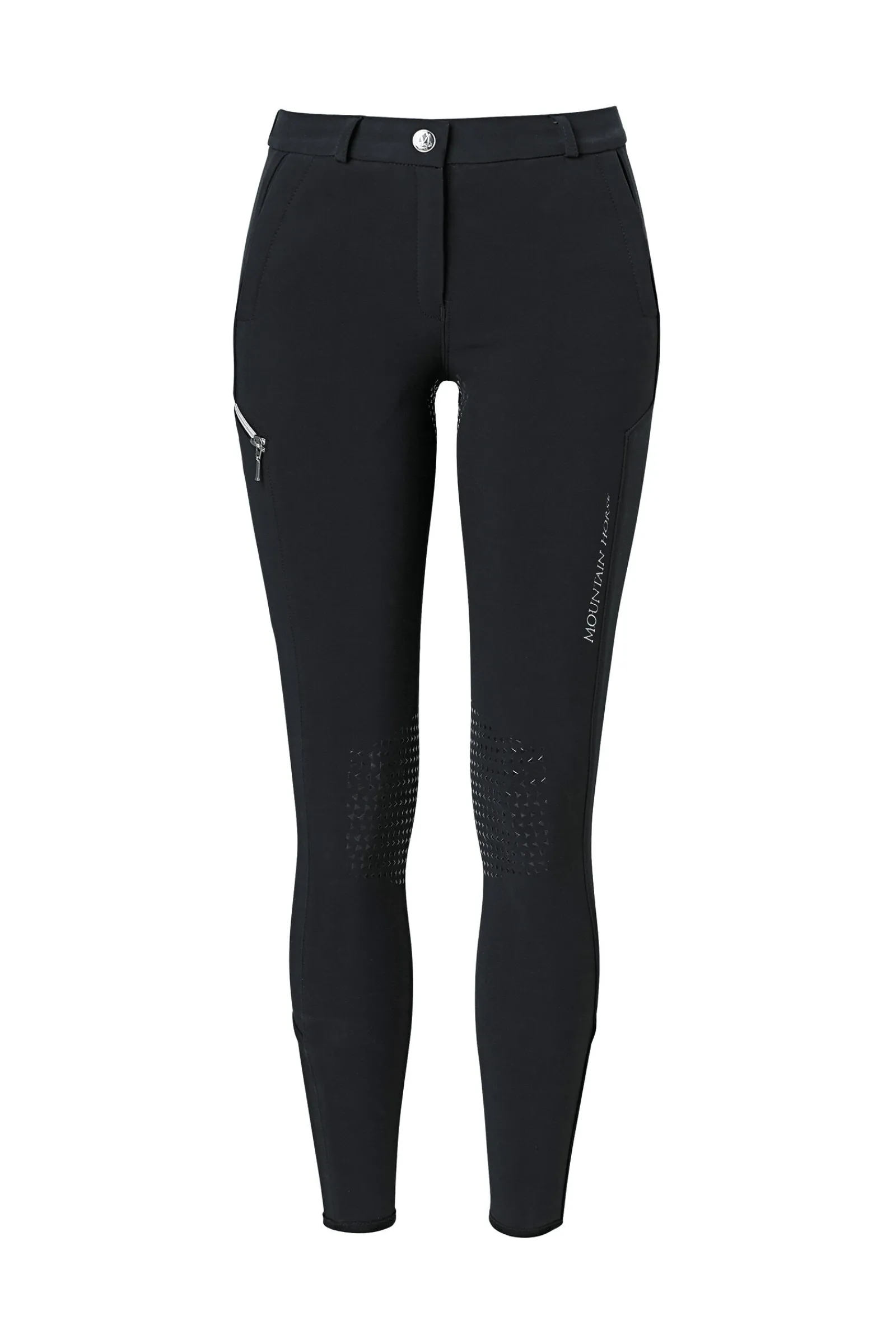 Outlet Mountain Horse Bond helforsterkede ridebukser i softshell til dame Vinterridebukser