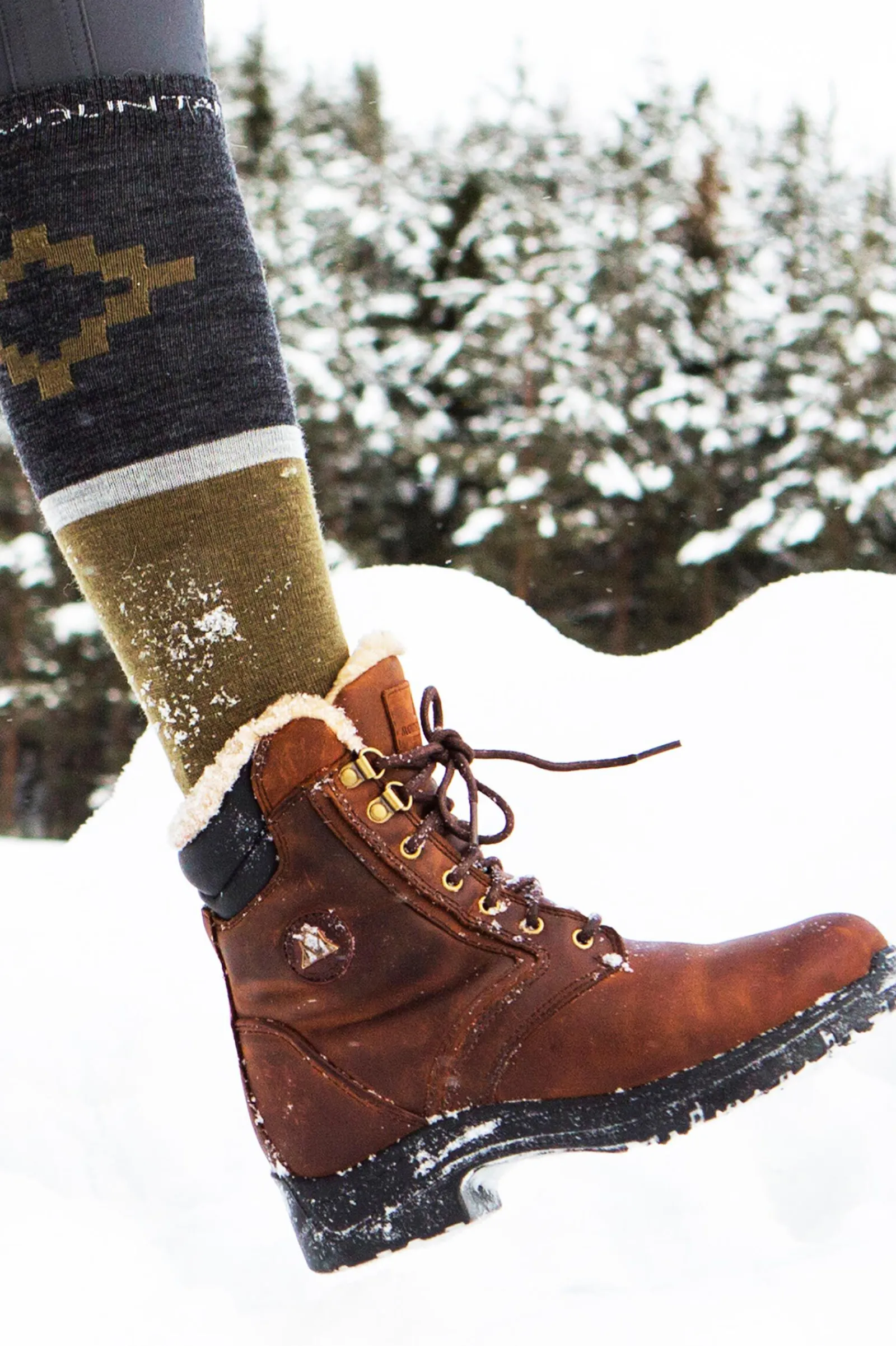 Outlet Mountain Horse Snowy River Dame Snørestøvler Tur- Og Rideskon