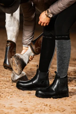 New Mountain Horse XTR Lite Protective Jodhpur Støvler med Aluminiums Tåhette Ridesko Og Jodphurs