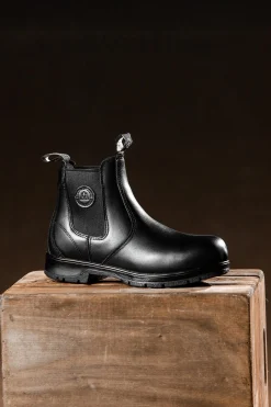 New Mountain Horse XTR Lite Protective Jodhpur Støvler med Aluminiums Tåhette Ridesko Og Jodphurs