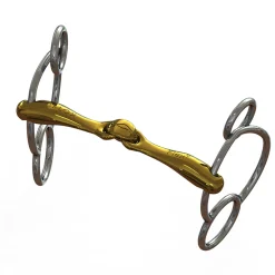 Hot NS Bits Turtle Tactio + Flex, 16 mm, universal 2- Og 3-ringsbitt