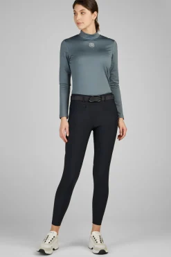 Online Linnett nahtlos heforsterkede ridetights til dame med høyt liv og full seat Ridetights