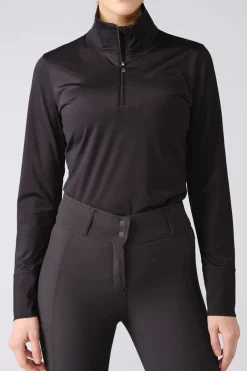 PS of Sweden Toska Langermet teknisk skjorte for kvinner Skjorter Og Topper