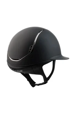 Sale Miss Shield 2.0 Shadowmatt med svart krom Ridehjelmer
