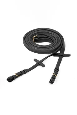 Schockemöhle Sports gummitøyler med spenner Tøyler