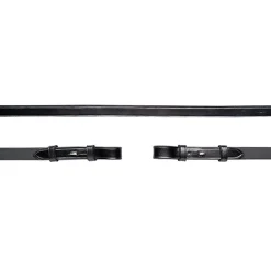 Schockermöhle Sports lærtøyler, krok&spenne, 16mm, ingen stopper, i Tøyler