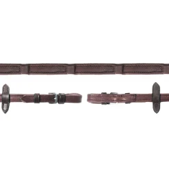 Sale Schockmöhle Sports Durasoft tøyler, lærtøyler med nyloninnlegg Tøyler