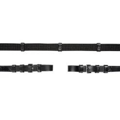 Shockemöhle Sports webtøyler med spenner, 5 stoppere, martingal sto Tøyler
