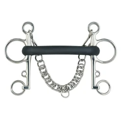 Discount fleksibel gummipelham. Rustfritt stål, 18 mm Pelhambitt