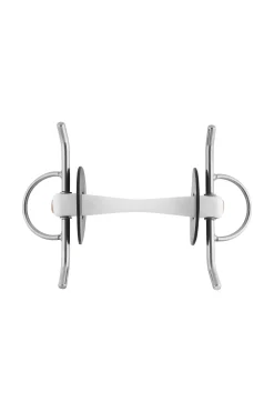 Hot Nathe fullsjekk trinse, 20mm med fleksibel mullen mouth (55mm ring) Fullsjekkbitt