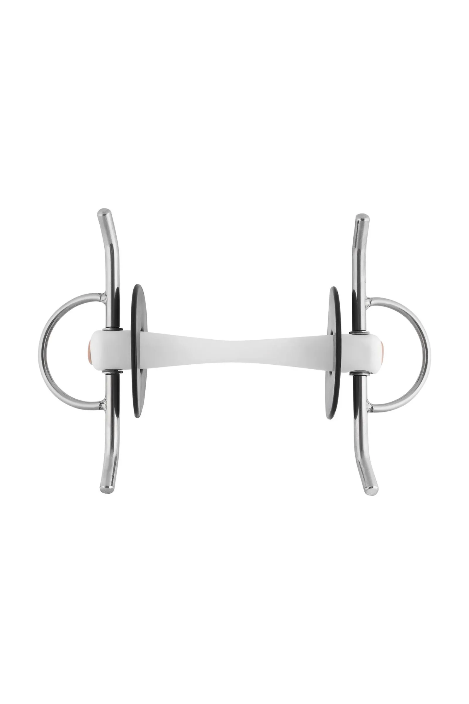 Hot Nathe fullsjekk trinse, 20mm med fleksibel mullen mouth (55mm ring) Fullsjekkbitt