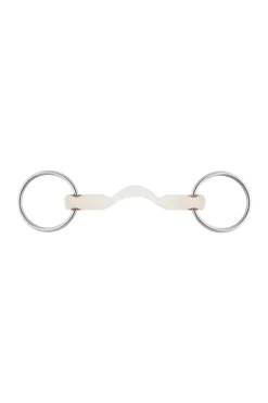 Hot Nathe mullen mouth bitt, 20mm, normal, med port (70mm ring) Trinsebitt