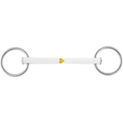 Nathe todelt bridon, 15mm (55mm ring) Bridonbitt