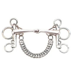 Best todelt Pelhambitt, rustfritt stål, 16 mm Pelhambitt