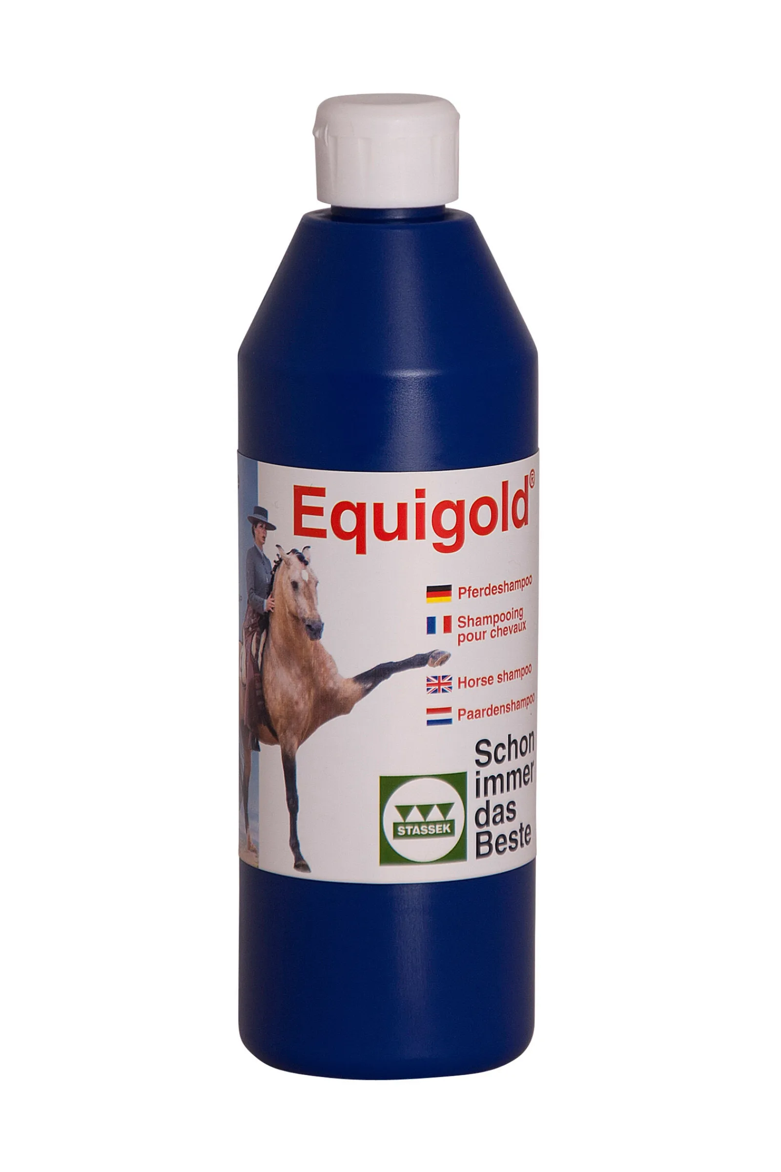 New Equigold Hestesjampo, 500 ml Stell Pels, Hud Og Man