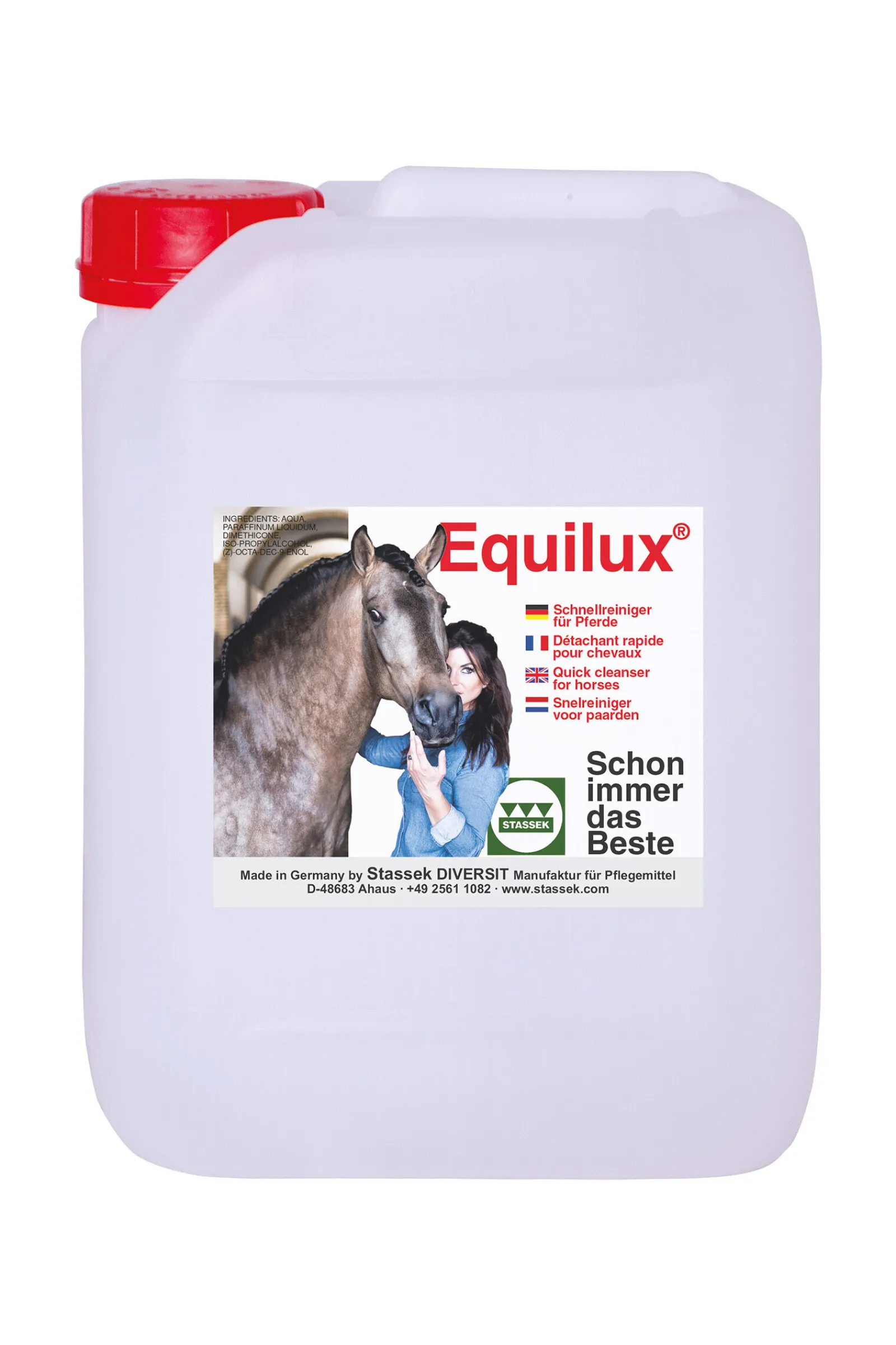 Sale Equilux Beholder, 5 liters Stell Pels, Hud Og Man